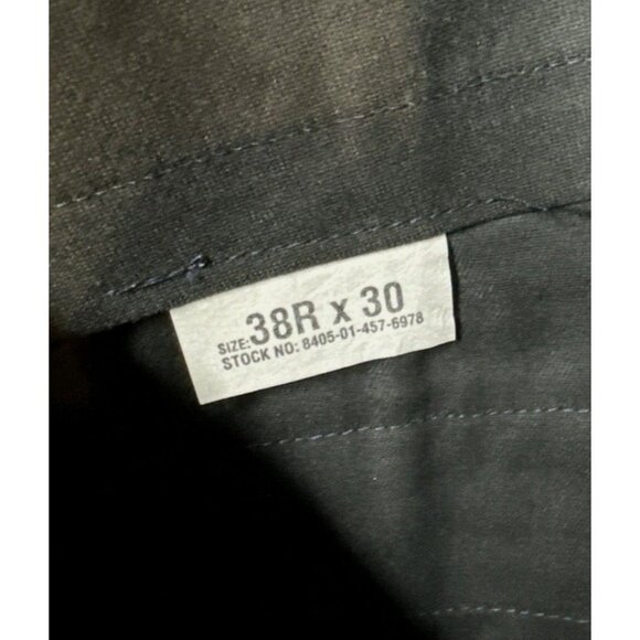 Military Trousers Utility Pants Mens 38x30 Blue Uniform DSCP Quarterdeck NEW - Picture 7 of 8
